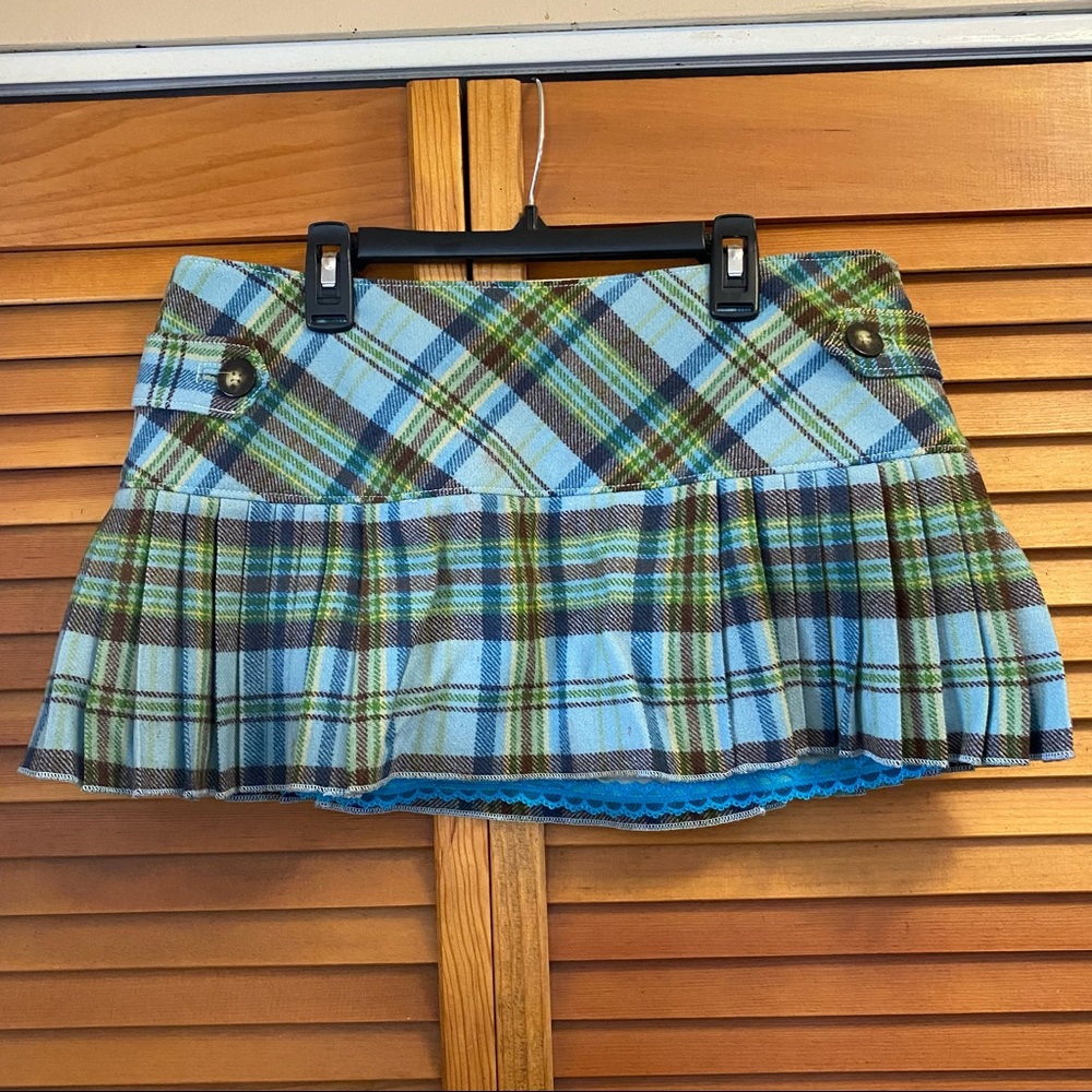 Abercrombie & Fitch Plaid Miniskirt Size 4